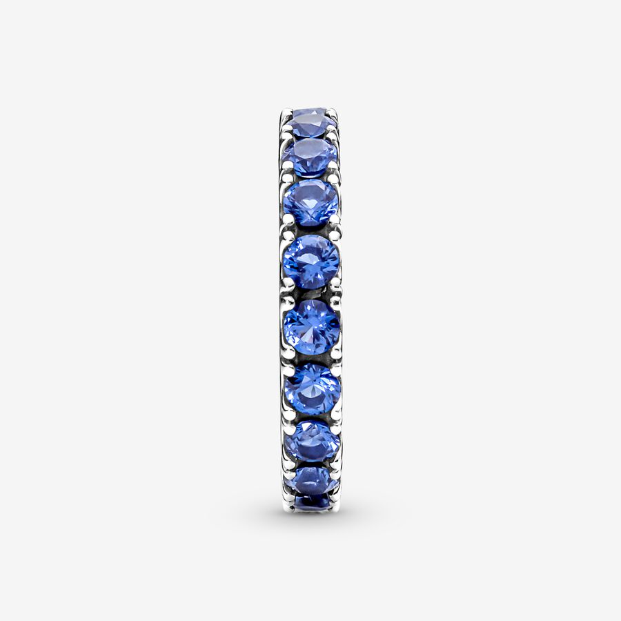 Bande Pandora Sparkling Row Eternity Argent | 2605-WINOZ