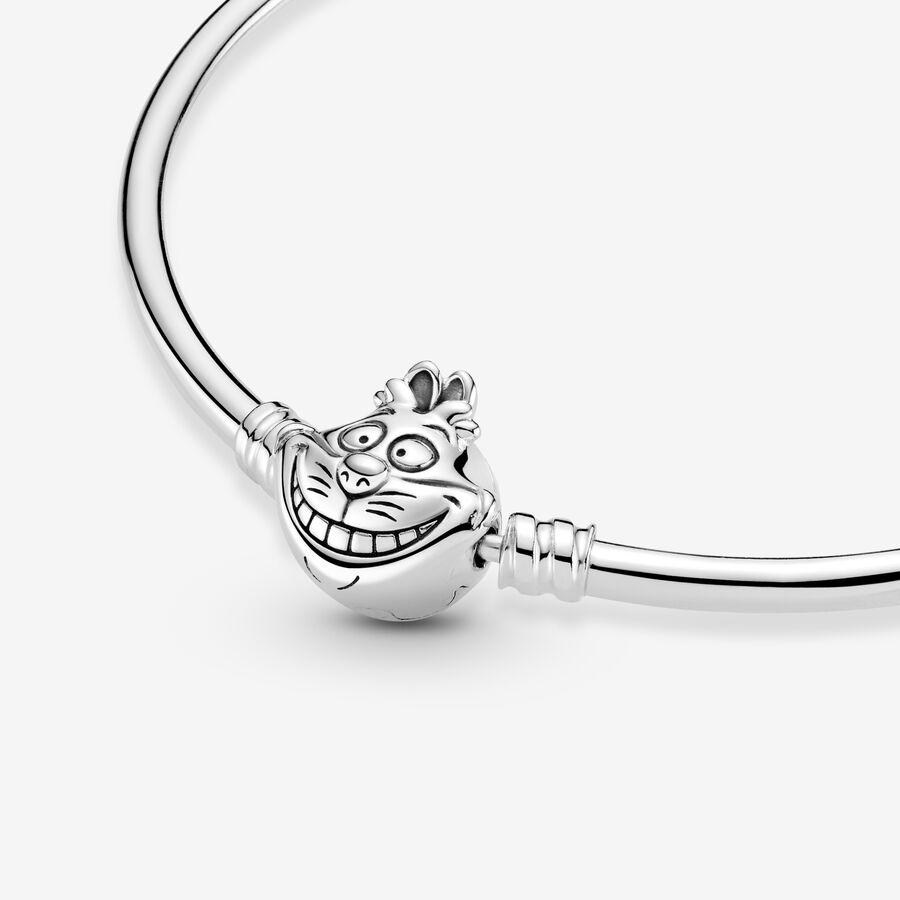 Bracelets Pandora Disney Alice in Wonderland Cheshire Cat Clasp Moments Argent | 2849-TBDQM