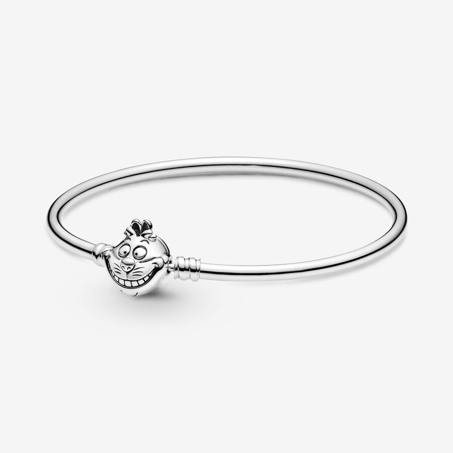 Bracelets Pandora Disney Alice in Wonderland Cheshire Cat Clasp Moments Argent | 2849-TBDQM