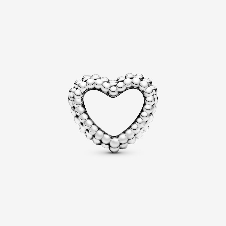 Charmes Pandora Beaded Open Argent | 8263-NGOCH