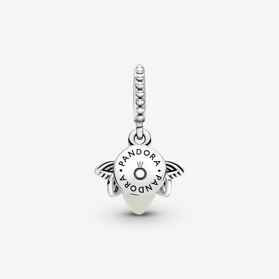 Charmes Pandora Glow-in-the-dark Firefly Argent | 3195-HCKAT