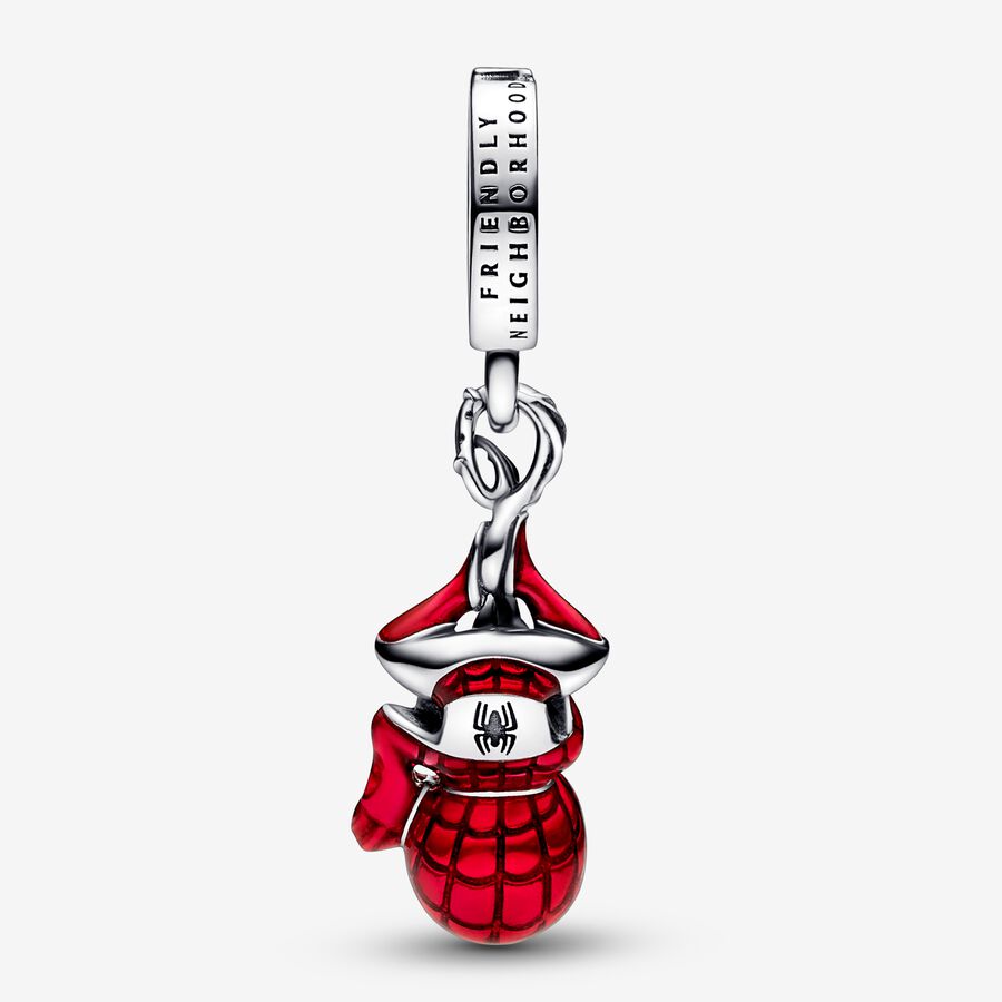 Charmes Pandora Marvel Hanging Spider-Man Argent | 3124-YZDEW