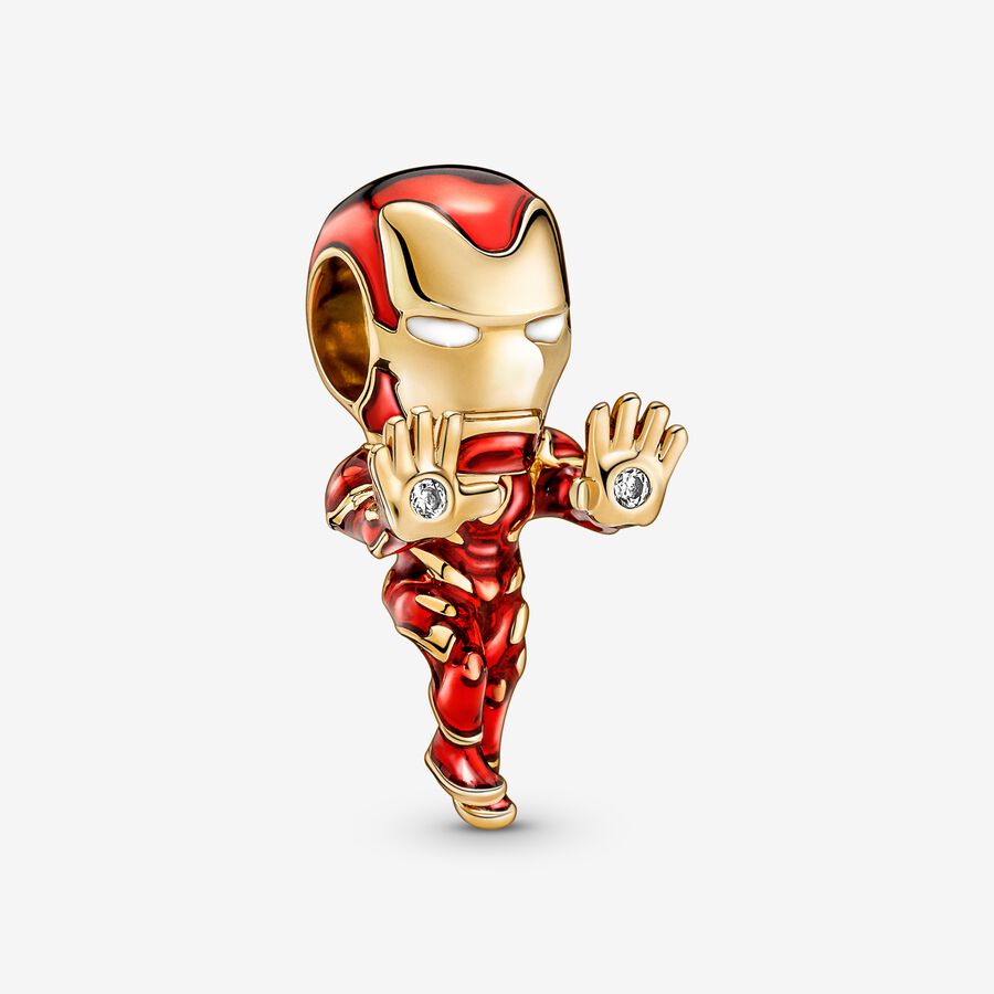 Charmes Pandora Marvel Hulk Iron Man Bag Holder Key Multicolore | 8713-NTDMS