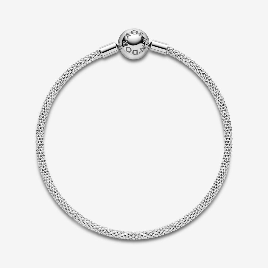 Charmes Pandora Mesh Argent | 7490-DTBOV