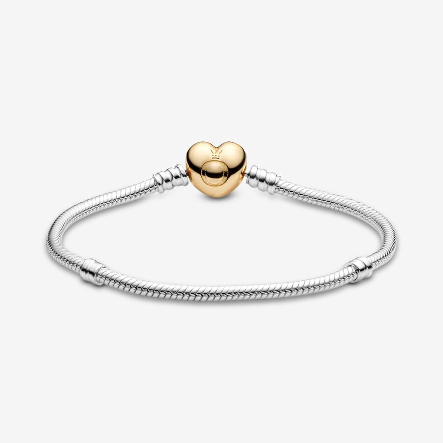 Charmes Pandora Moments Clasp Snake Two-tone | 2830-BEDKT