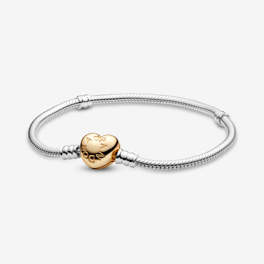 Charmes Pandora Moments Clasp Snake Two-tone | 2830-BEDKT