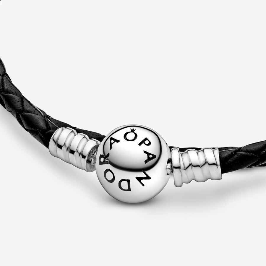 Charmes Pandora Moments Double Black Argent | 4516-XETKO