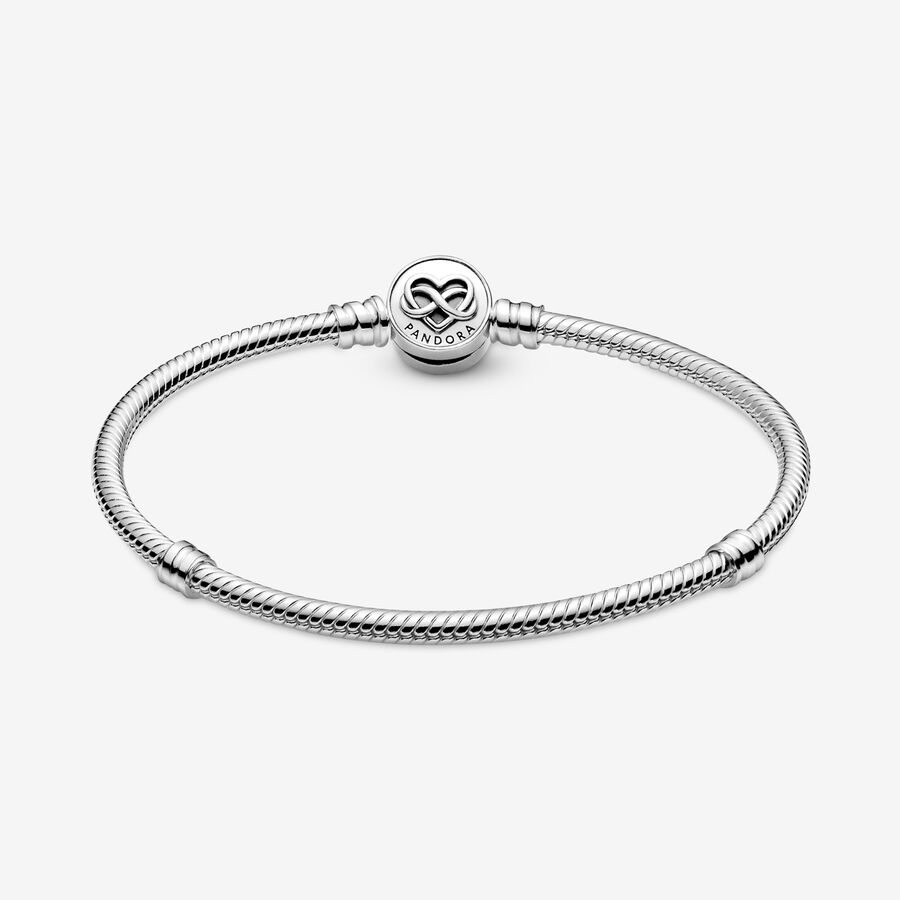 Charmes Pandora Moments Infinity Clasp Snake Argent | 3026-UOIAX