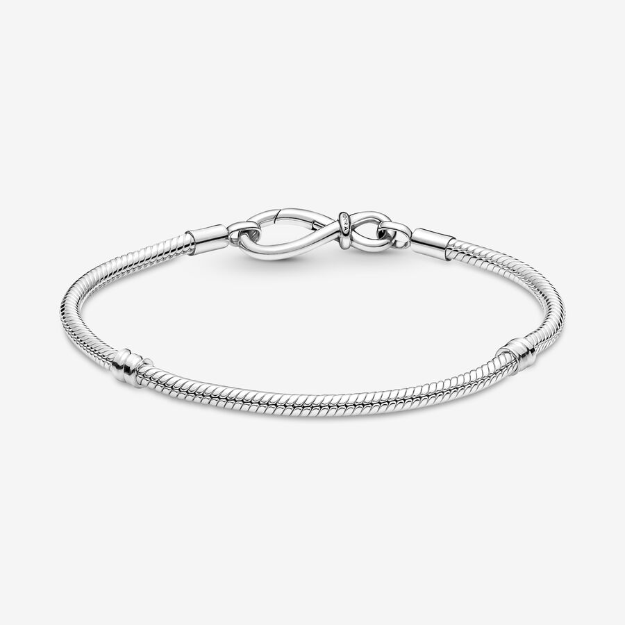 Charmes Pandora Moments Infinity Knot Snake Argent | 0293-IAHWS