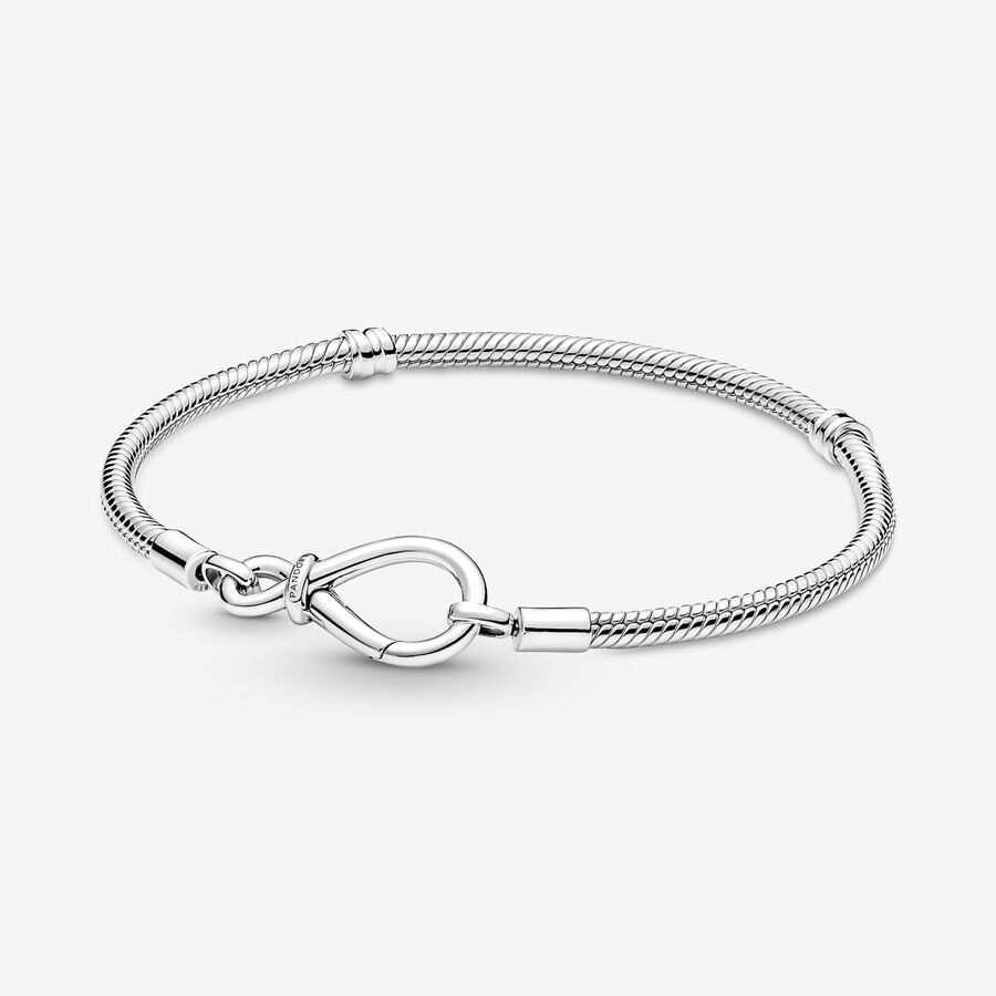 Charmes Pandora Moments Infinity Knot Snake Argent | 0293-IAHWS