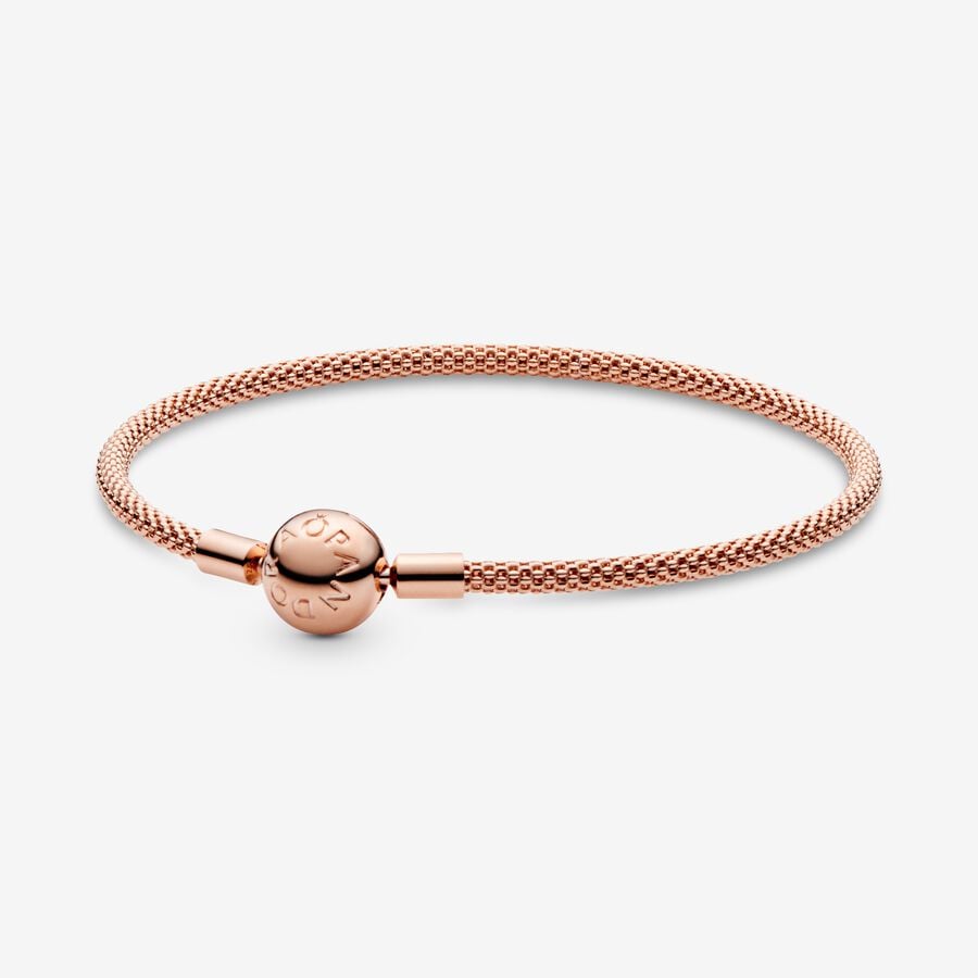 Charmes Pandora Moments Mesh Rose Doré | 5603-COHKL