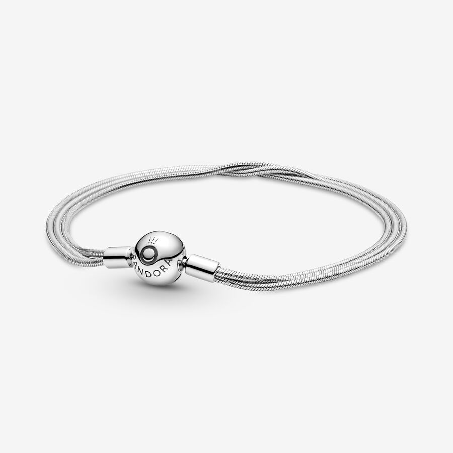 Charmes Pandora Moments Multi Snake Argent | 5276-EUMPY