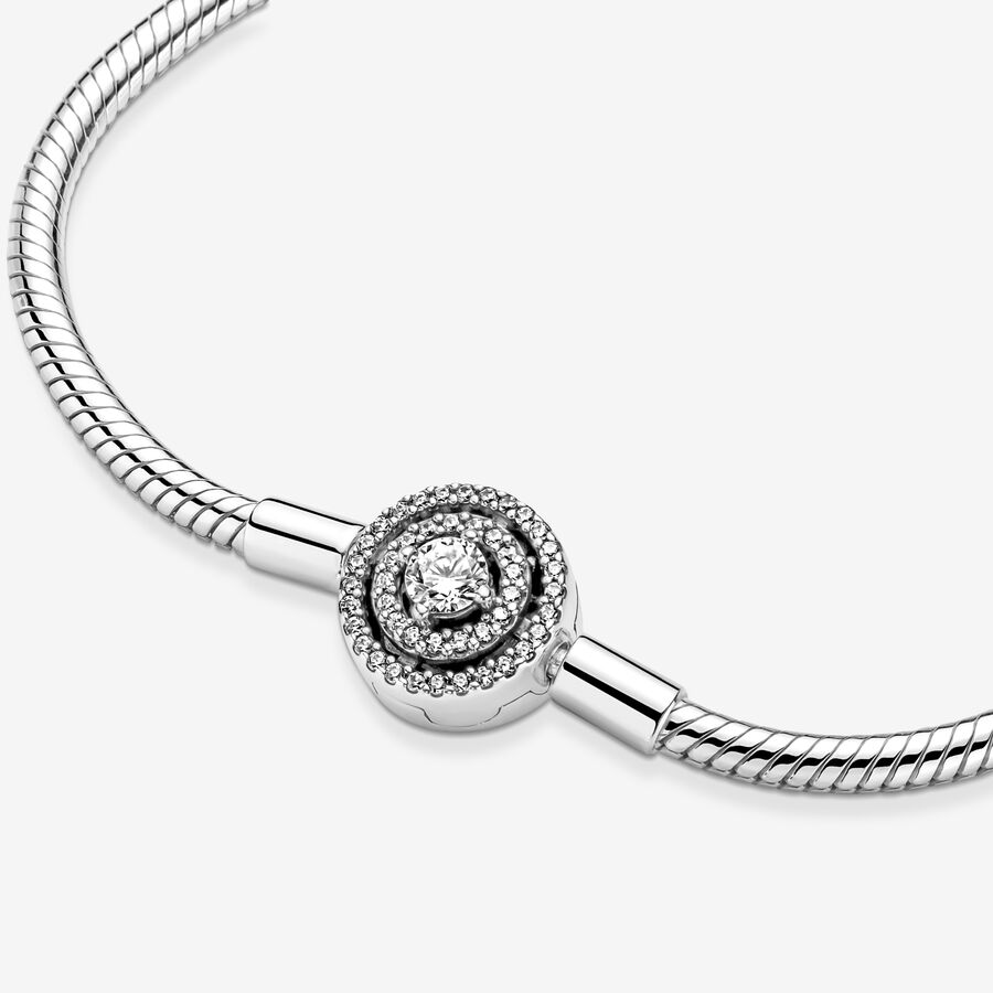 Charmes Pandora Moments Snake Argent | 7184-SIEQT