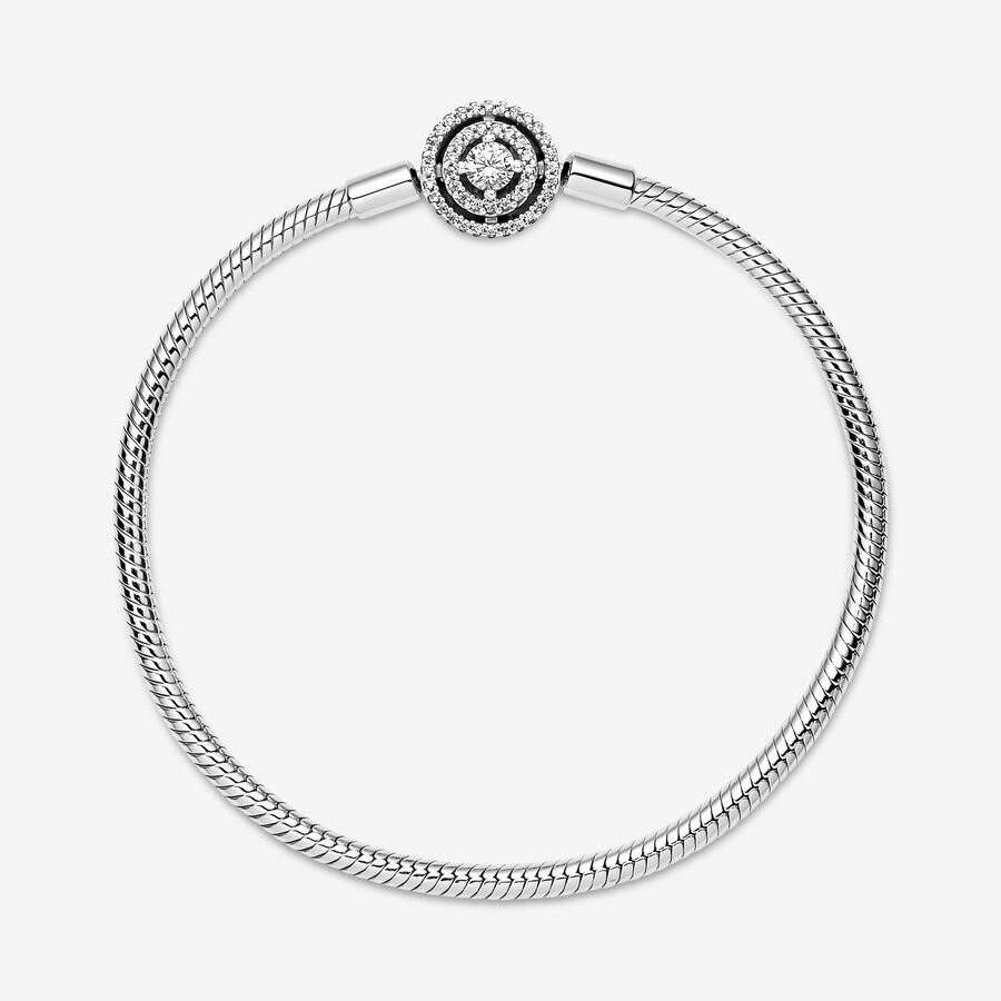 Charmes Pandora Moments Snake Argent | 7184-SIEQT