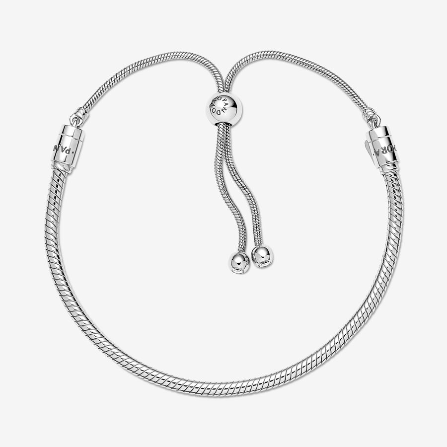 Charmes Pandora Moments Snake Slider Argent | 1402-HWJFA