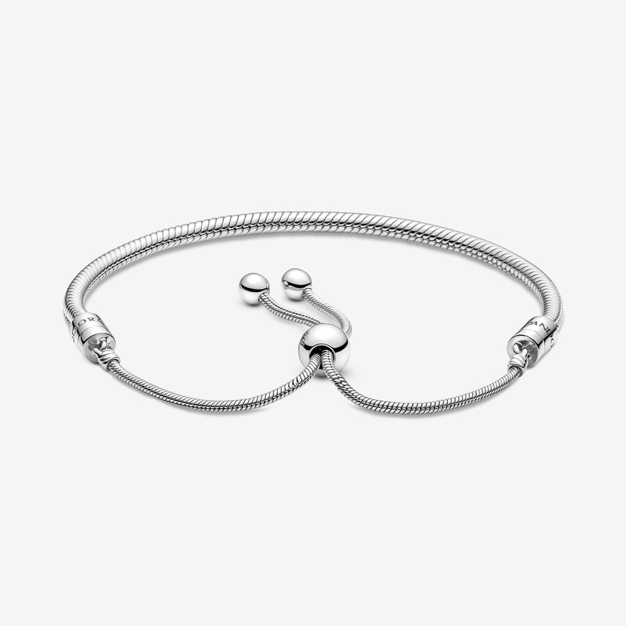 Charmes Pandora Moments Snake Slider Argent | 1402-HWJFA