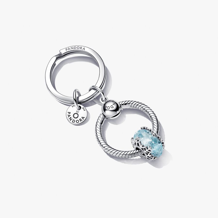 Charmes Pandora Moments Snowflake Key Multicolore | 3756-TOFQE