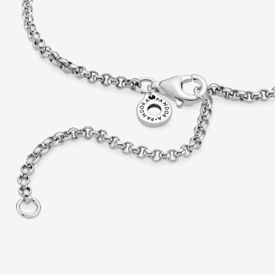 Charmes Pandora Rolo Argent | 1079-HJUXN