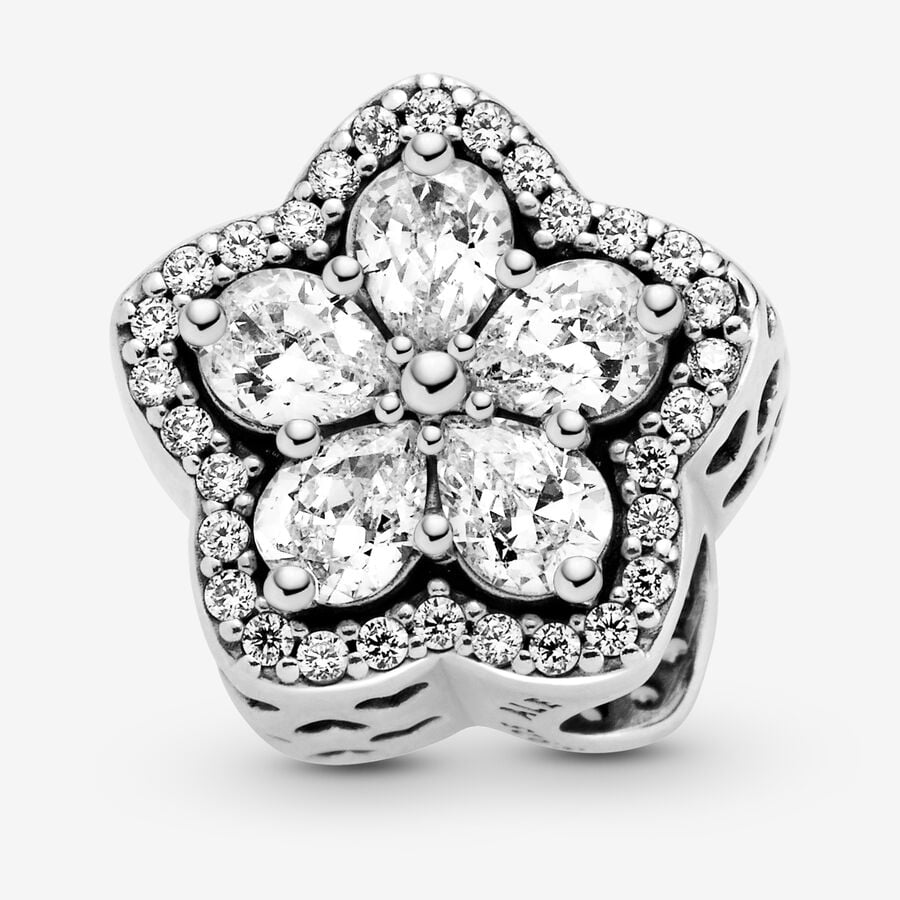 Charmes Pandora Sparkling Snowflake Multicolore | 1530-AMZWJ