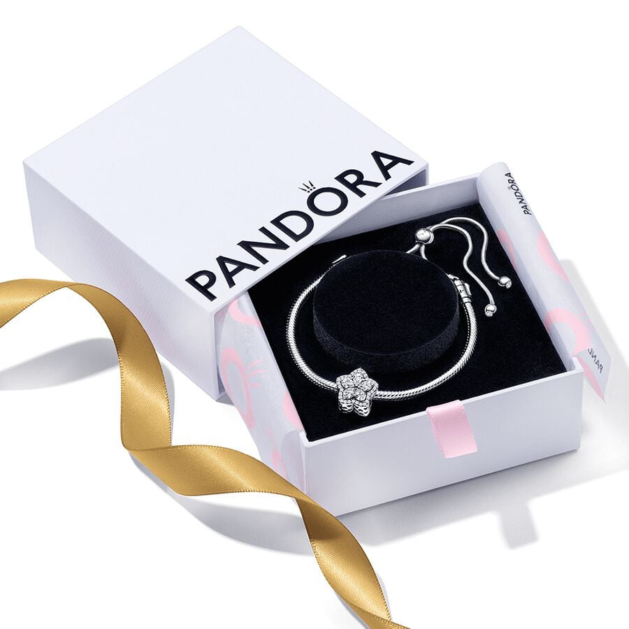 Charmes Pandora Sparkling Snowflake Multicolore | 7385-UTHZN