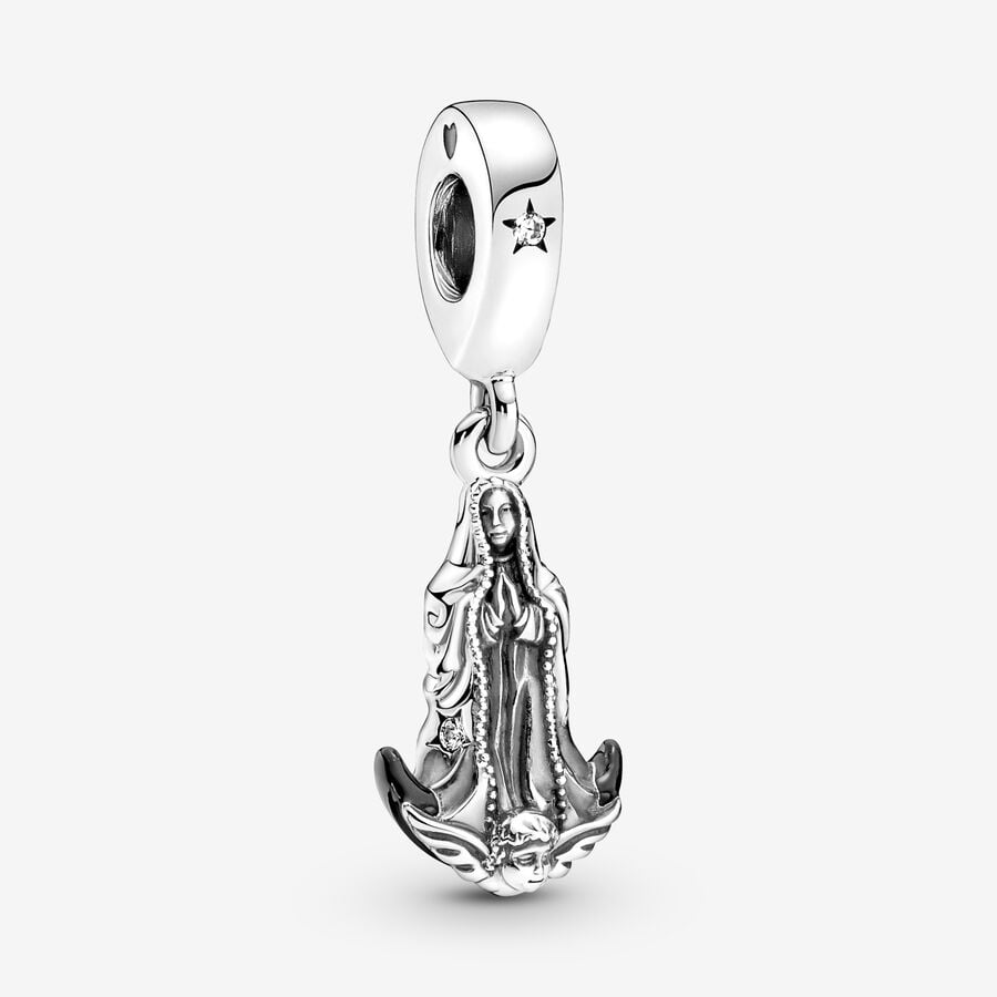 Charmes Pandora Virgin of Guadalupe Motif Argent | 8496-XTRHN