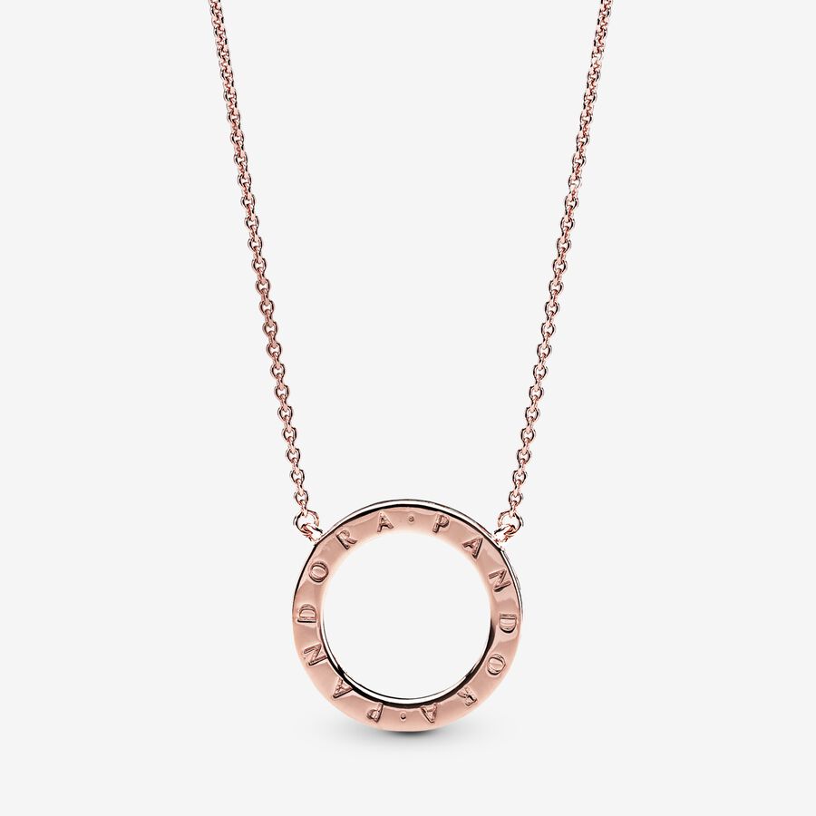 Chaîne Pandora Circle of Sparkle Rose Doré | 3185-DTKCZ