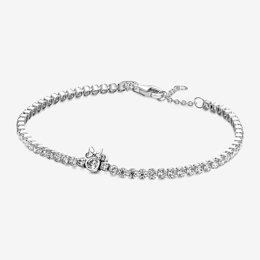 Chaîne Pandora Disney Minnie Mouse Tennis Argent | 8953-OLBNP