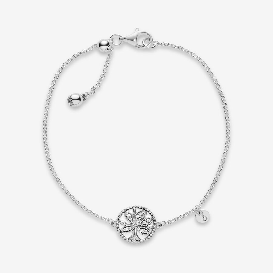 Chaîne Pandora Family Tree Argent | 6957-UGZIE