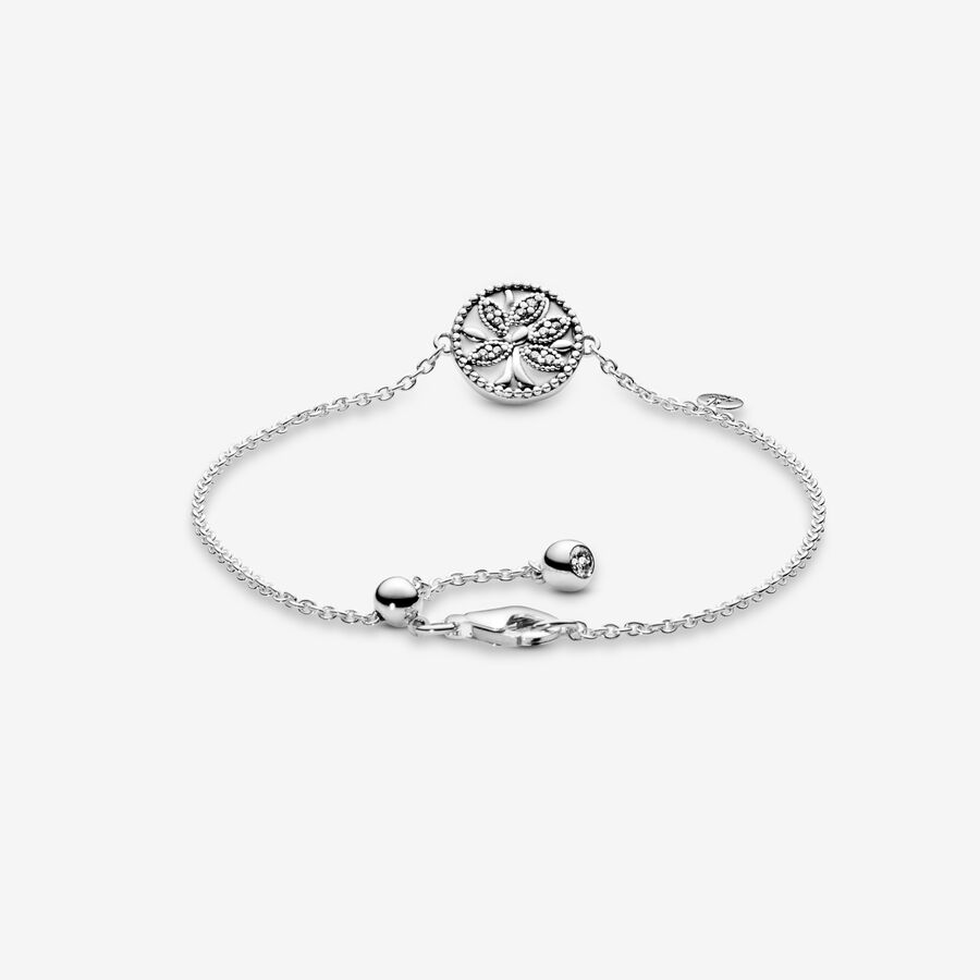 Chaîne Pandora Family Tree Argent | 6957-UGZIE