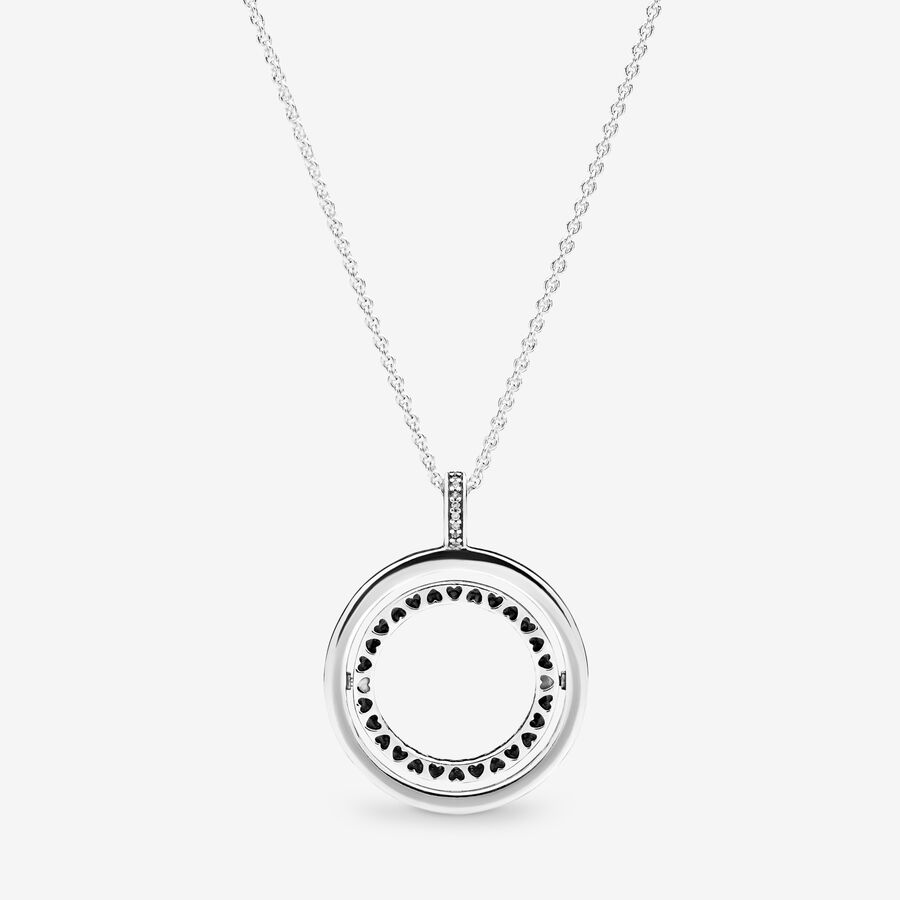 Chaîne Pandora Logo Circle Argent | 1579-FWLDZ