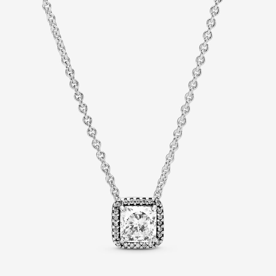 Chaîne Pandora Timeless Elegance with Clear CZ Argent | 5694-NEWZD