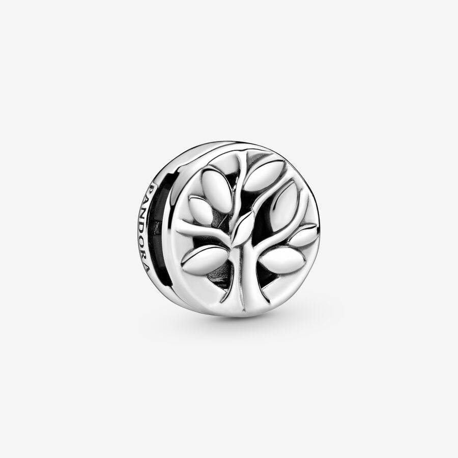 Clips Pandora Family Tree Clip Argent | 1350-KNQWA