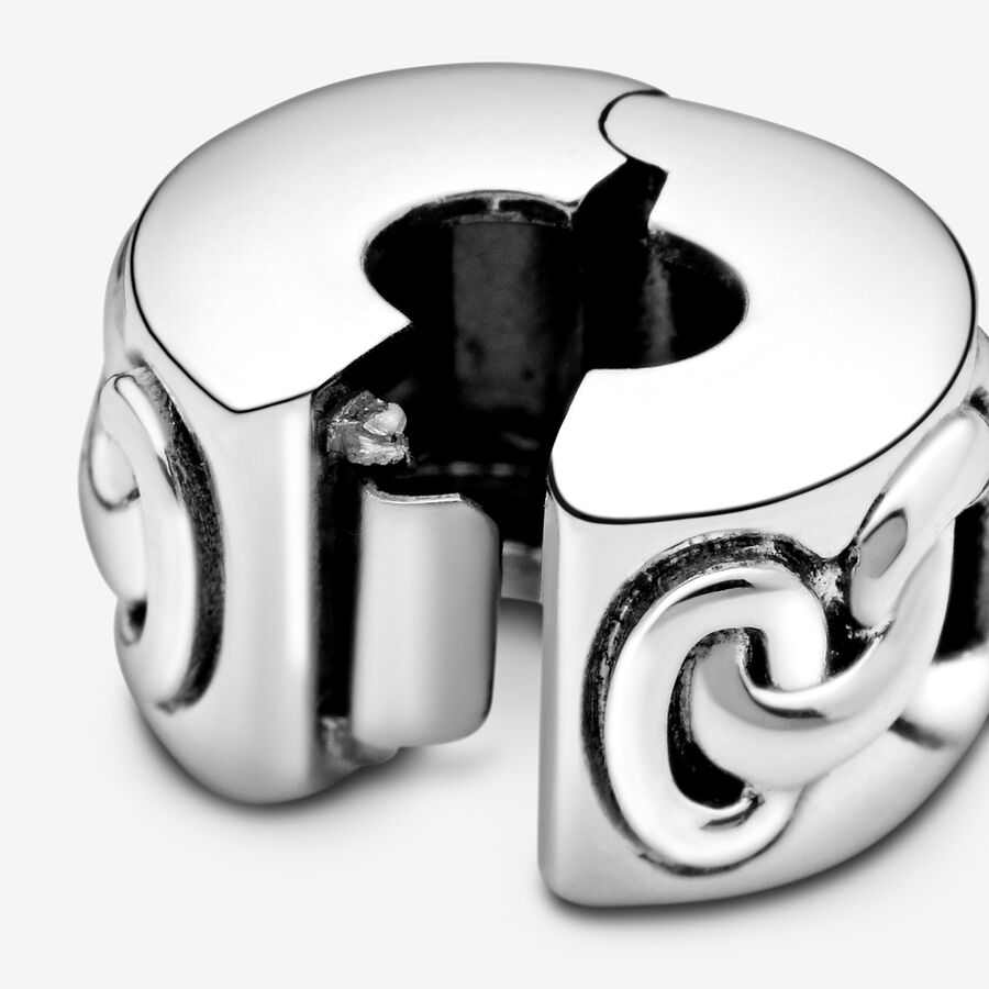 Clips Pandora Knotted Clip Argent | 2951-EATOG