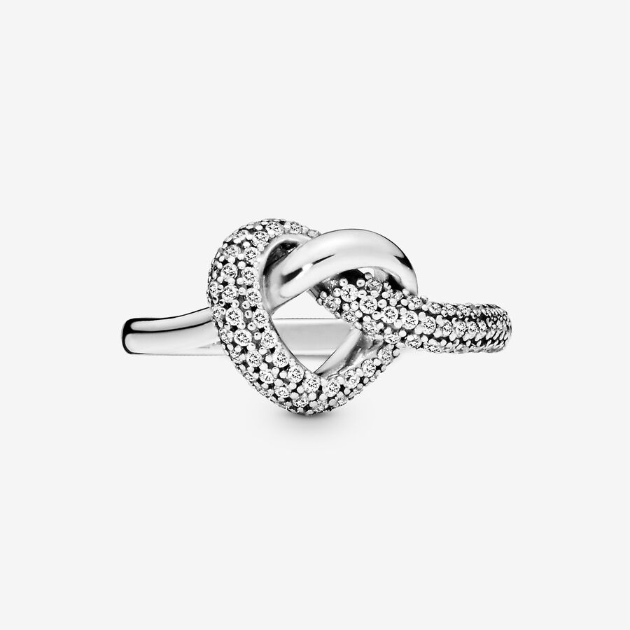 Cœur Pandora Knotted Argent | 0845-KBPOH