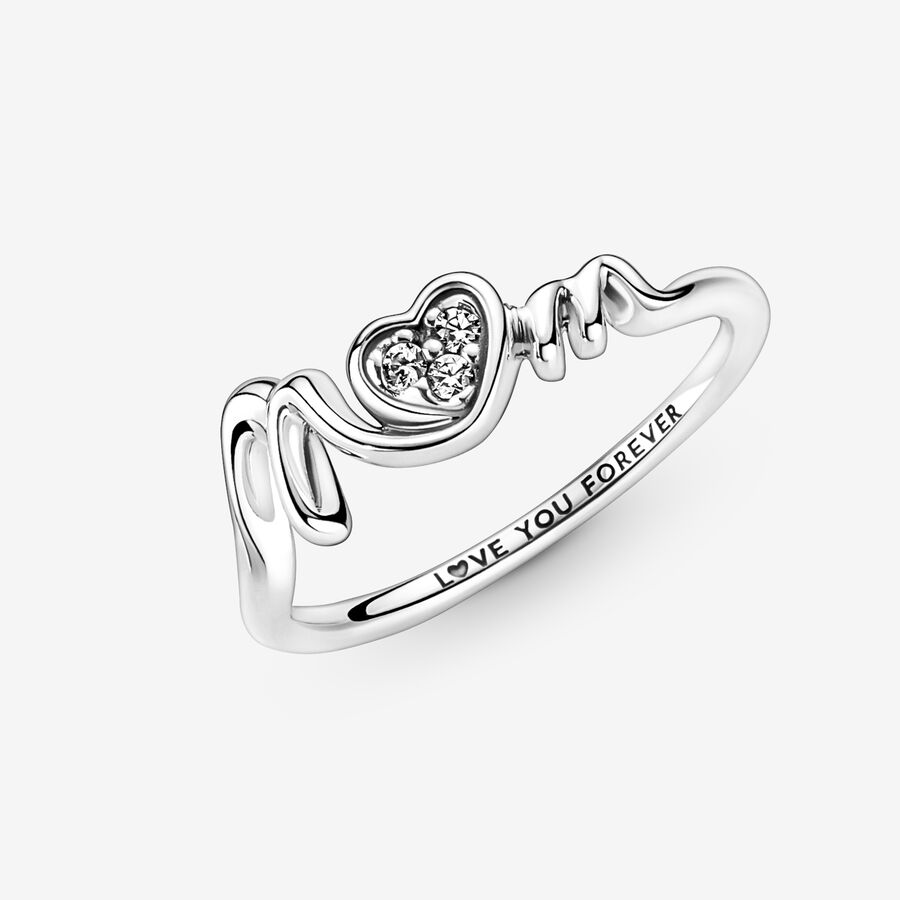 Déclaration Pandora Mom Pave Argent | 5892-HKITU