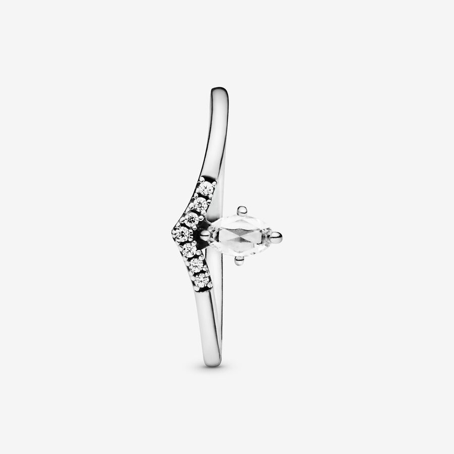 Empilable Pandora Classiche Wish in Argent | 3274-AOUPE