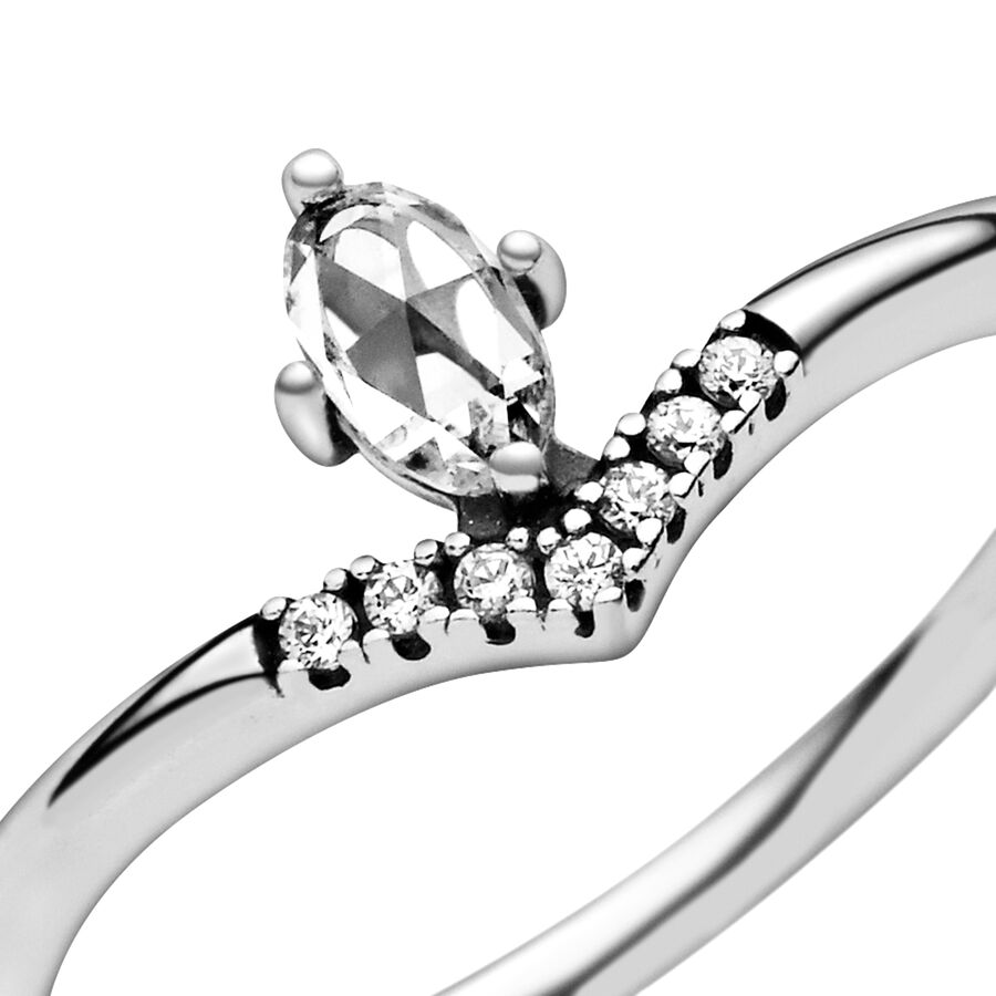 Empilable Pandora Classiche Wish in Argent | 3274-AOUPE