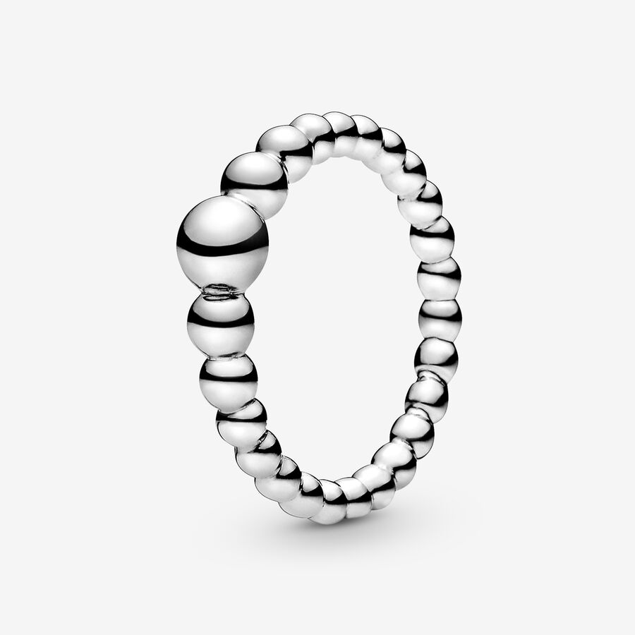 Empilable Pandora String of Beads Argent | 1367-EJCHK