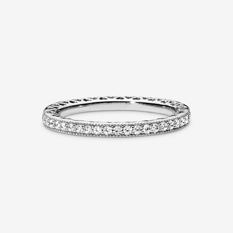 Ensembles De Bagues Pandora Signature Classiche Argent | 2560-SWEFZ