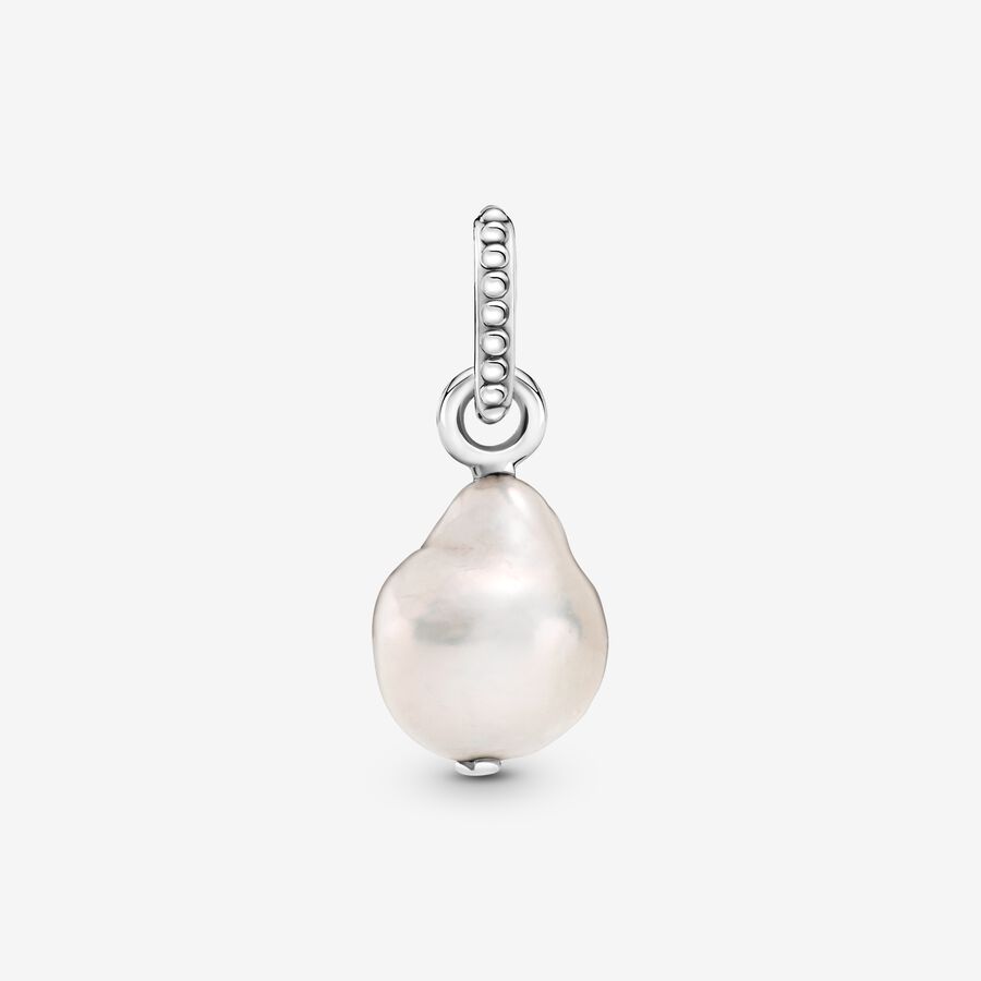 Goutte Pandora Freshwater Cultured Baroque Pearl Argent | 0356-YPAMZ