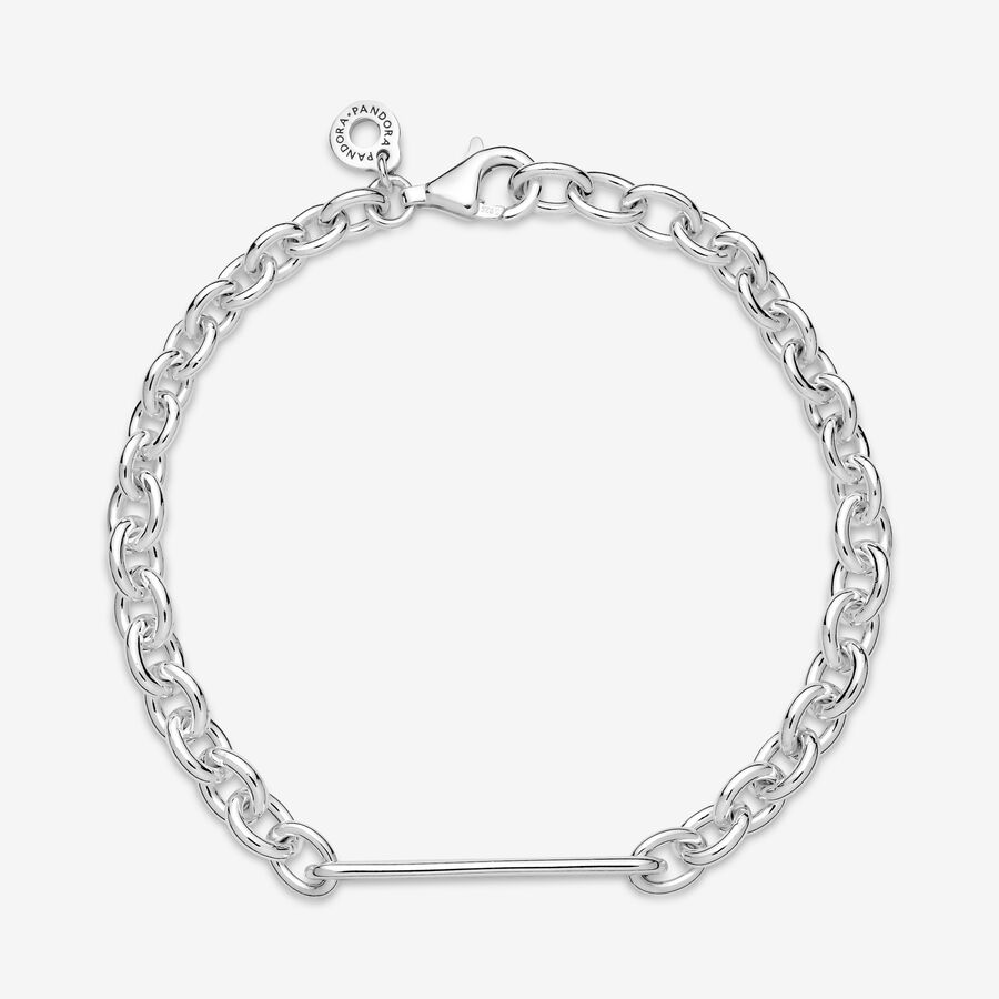 Non-Charms Pandora Engravable Bar Argent | 4796-GVPWM