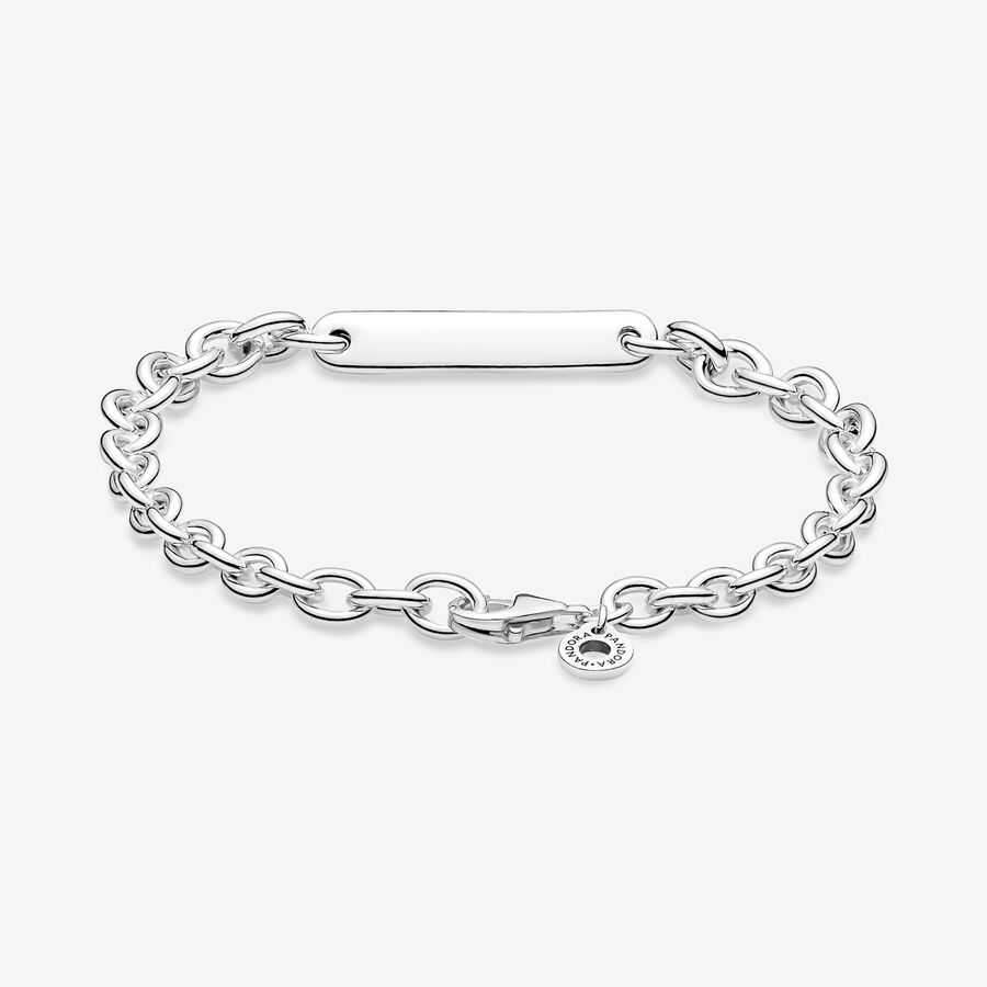 Non-Charms Pandora Engravable Bar Argent | 4796-GVPWM