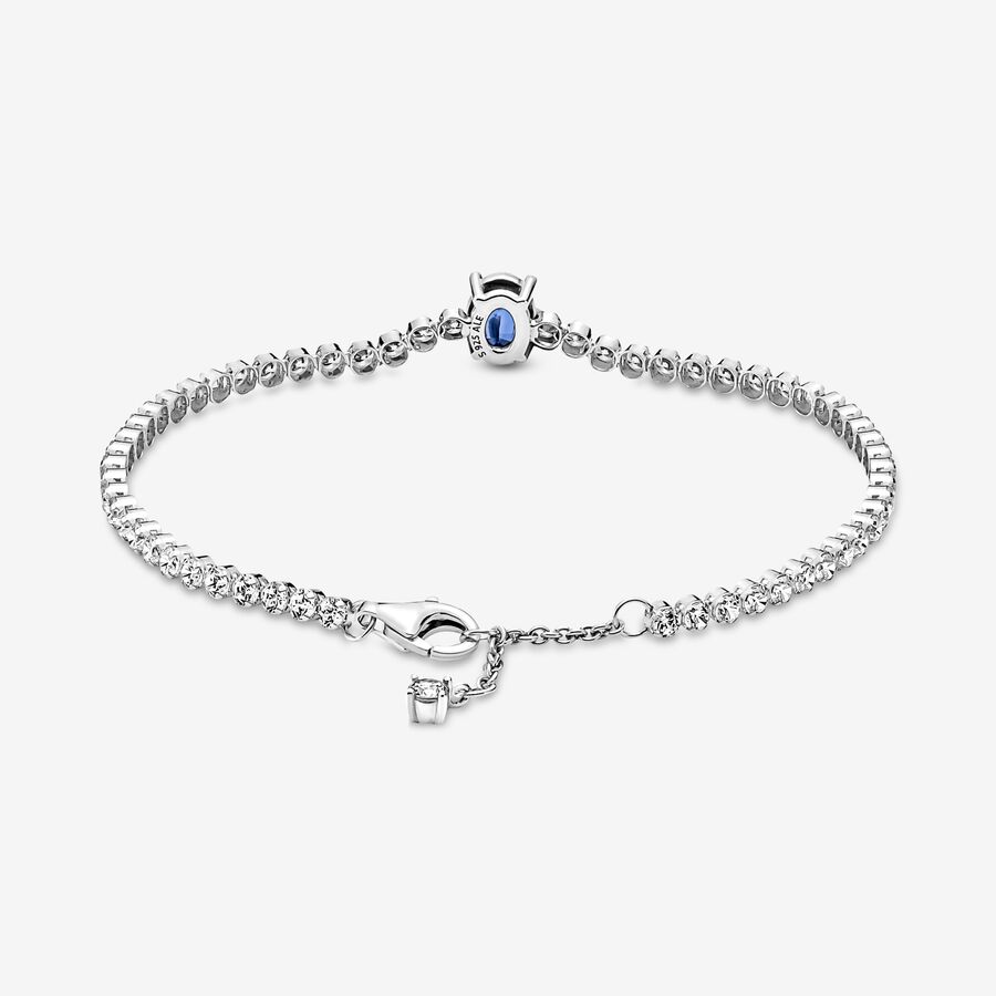 Non-Charms Pandora Sparkling Pave Tennis Argent | 5407-YRSLF