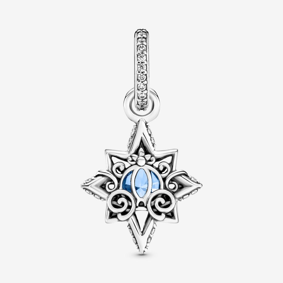 Pendentifs Pandora Disney Cinderella Blue Star Argent | 3867-ZXWGI