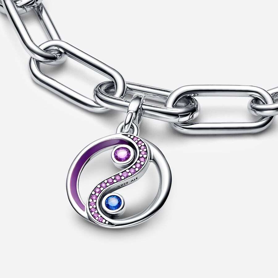 Pendentifs Pandora ME Balance Yin & Yang Medallion Argent | 7345-SFMJN