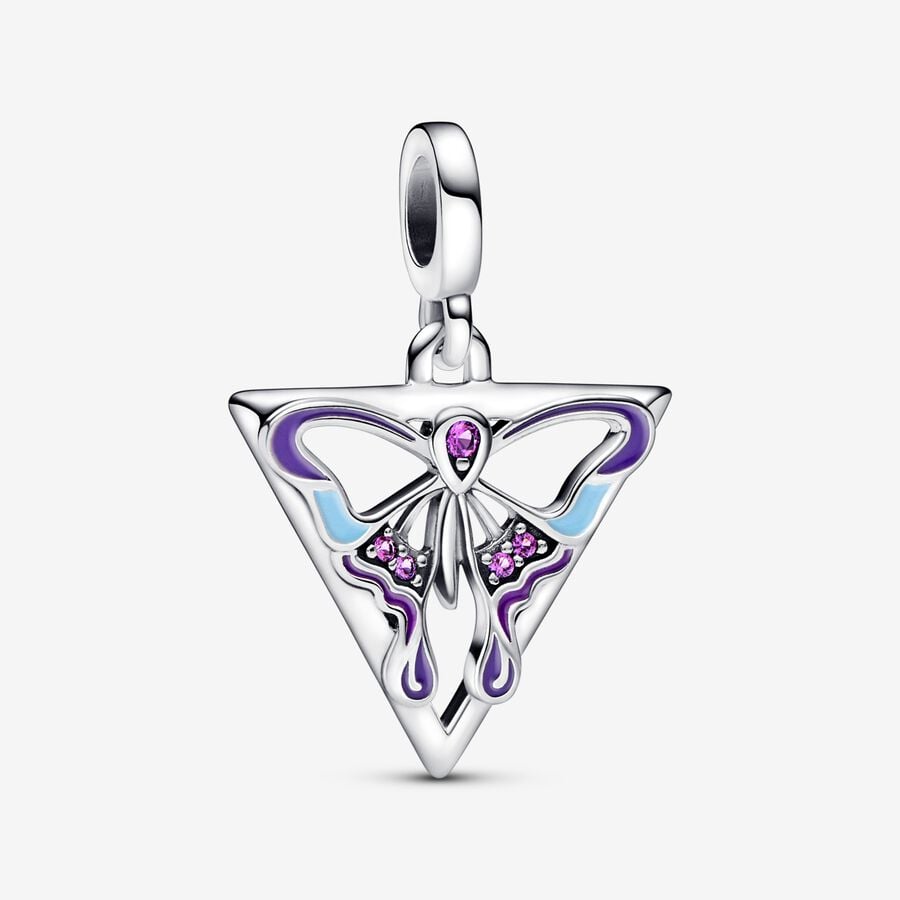 Pendentifs Pandora ME Butterfly Medallion Argent | 2918-GBSUP