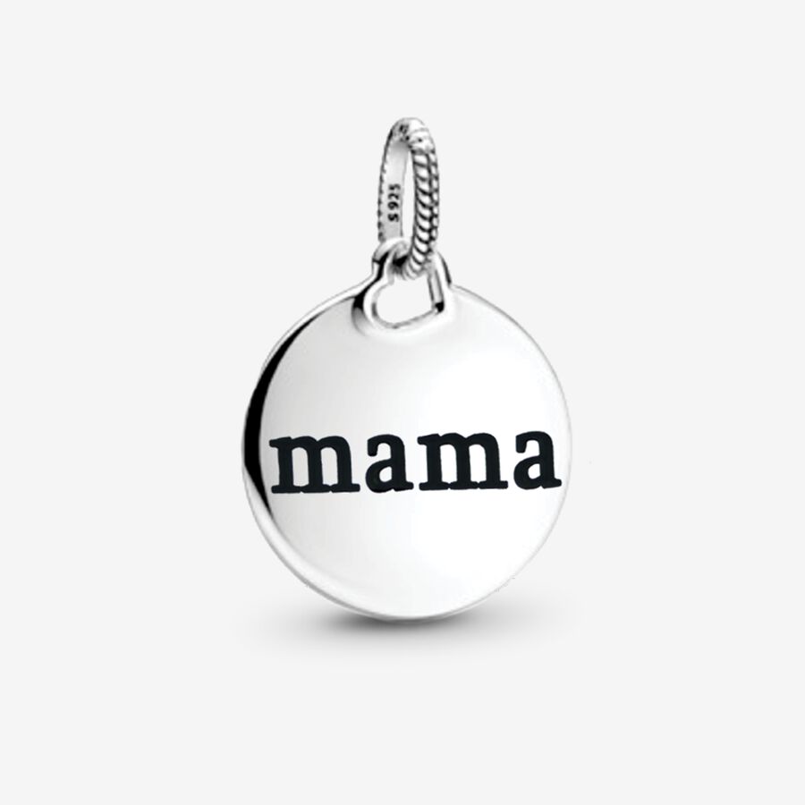 Pendentifs Pandora Mama Love Argent | 7358-OALWB