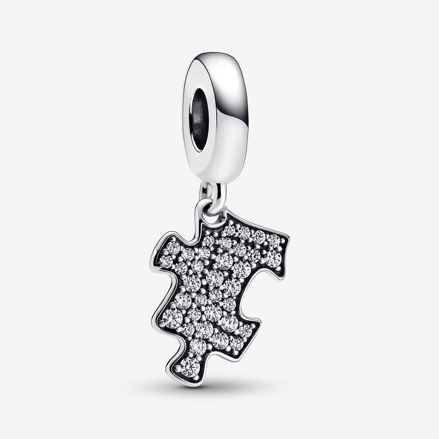 Pendentifs Pandora Puzzle Piece Multicolore | 9527-IZWXK