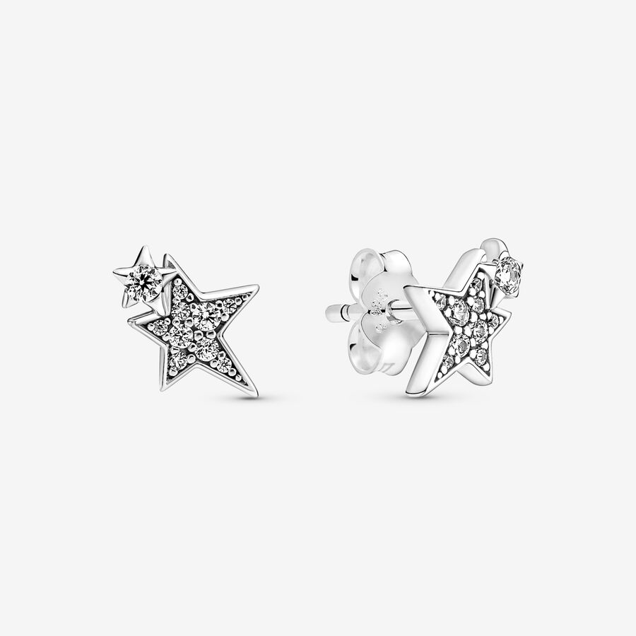 Pendentifs Pandora Sparkling Asymetric Star Gift Multicolore | 4967-UFQPO