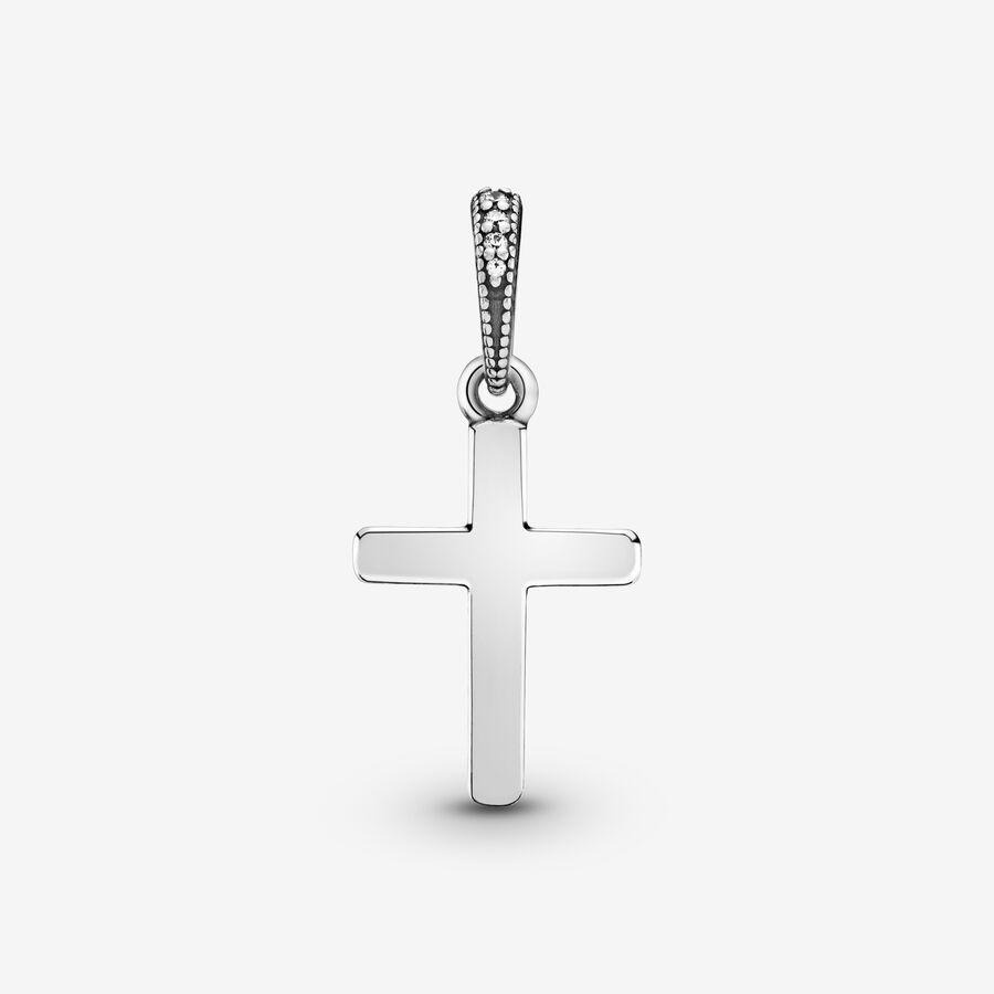 Pendentifs Pandora Sparkling Cross Argent | 3126-KZCOW